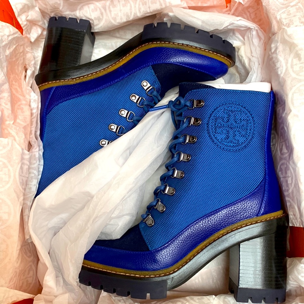 Tory Burch Miller Bootie, Nautical Blue/Navy/Marine. Size 5 US - Picture 2 of 6
